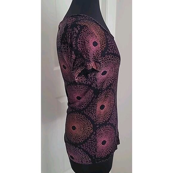 Gothic Alternative Black Red Graphic T-Shirt Women’s Small Vintage Grunge EUC - Picture 4 of 8